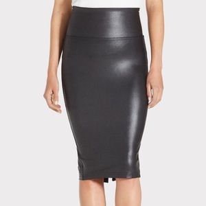 Spanx black pencil skirt